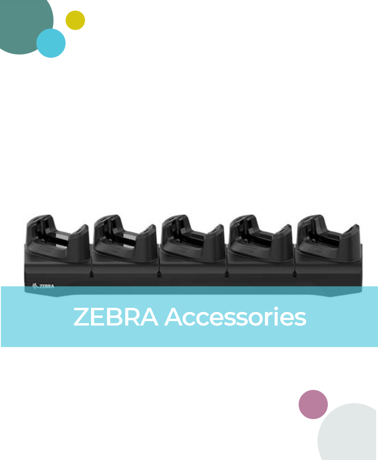 ZEBRA 5-Slot Charging Sled